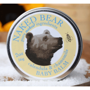 Naked Bear Soothing Balm 2oz Tin Naked Bear, natural, soothing Balm,